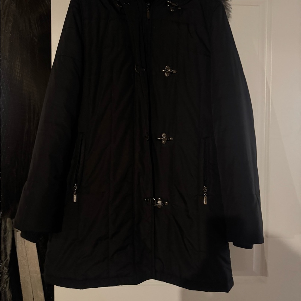 Giacca Black Toggle Coat - image 1